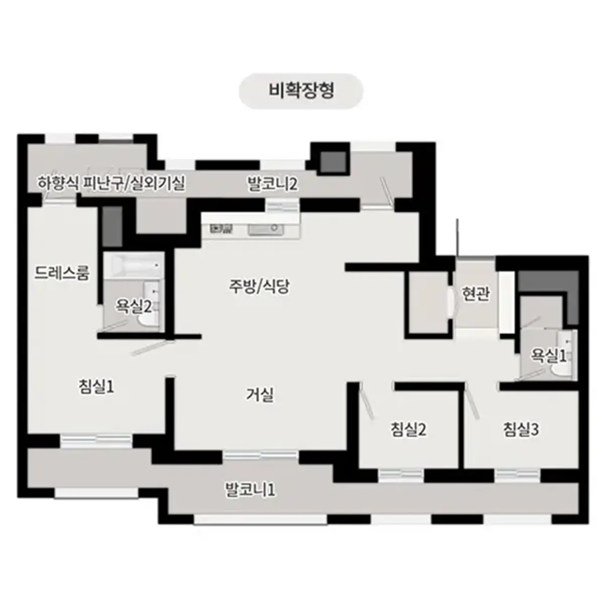 브레인시티 푸르지오 84타입