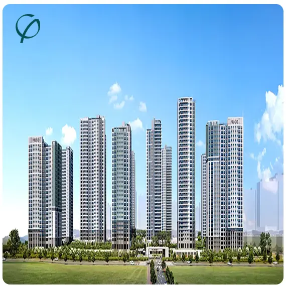 브레인시티 푸르지오 드론사진